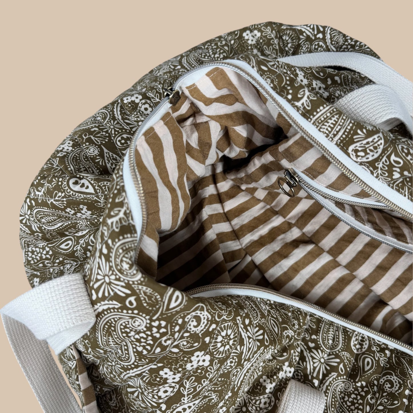 Sac week-end - Bandana Kaki