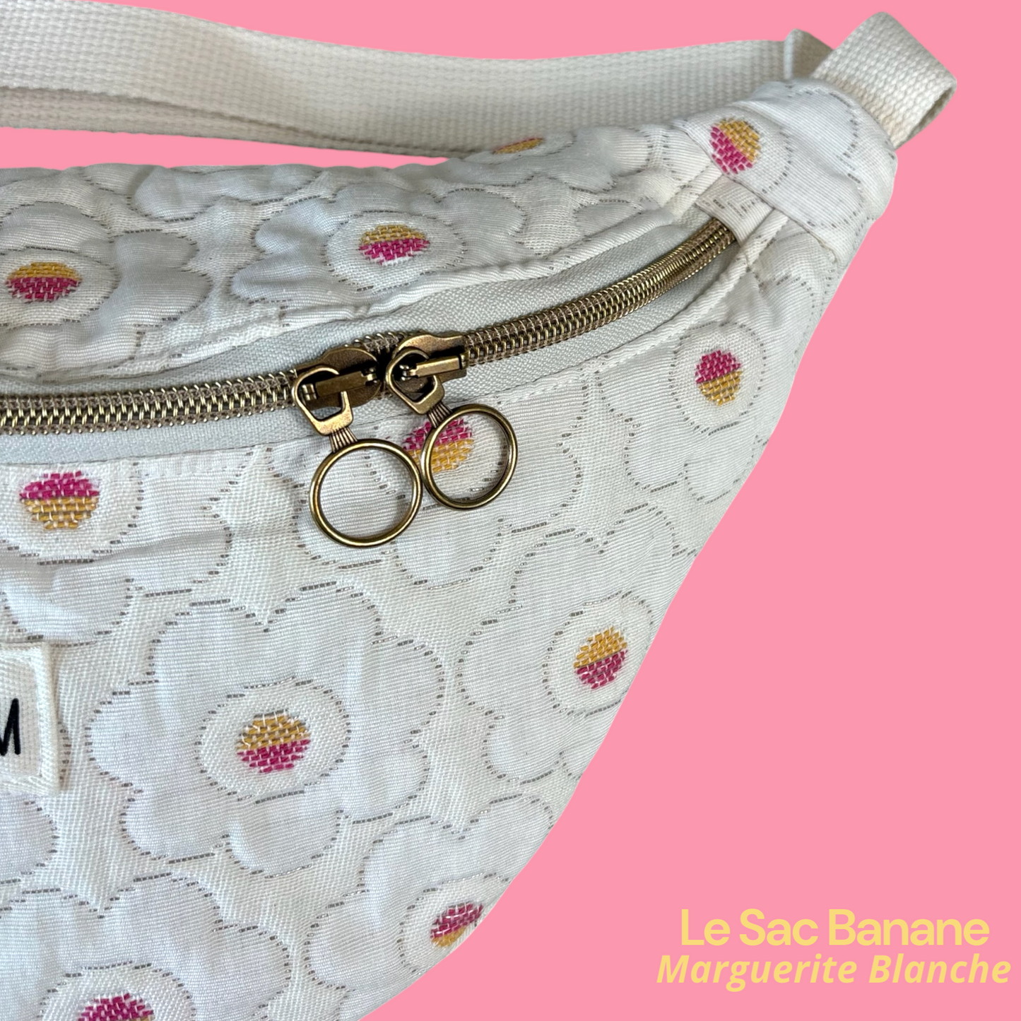 Banane Marguerite Blanche zoom