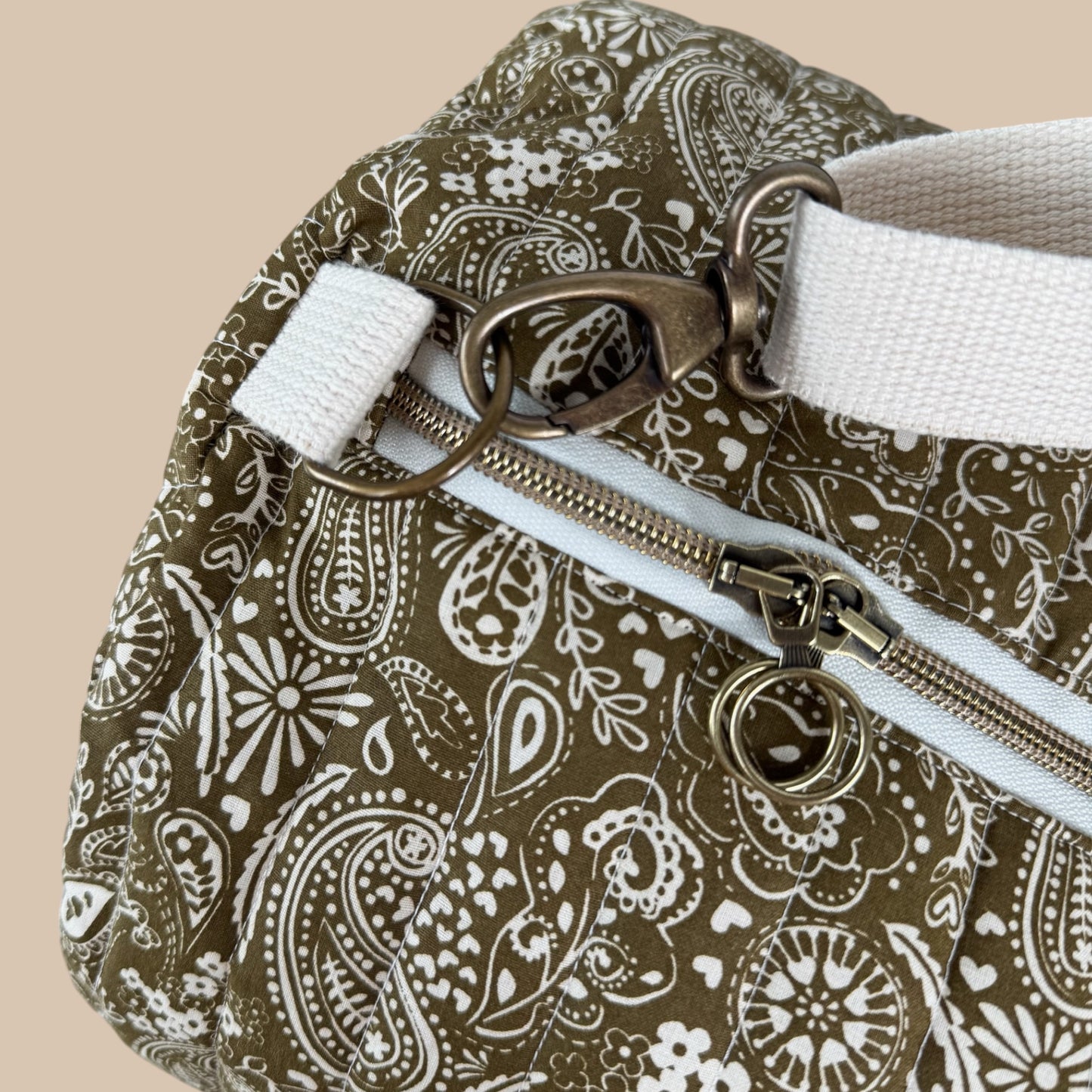 Sac week-end - Bandana Kaki