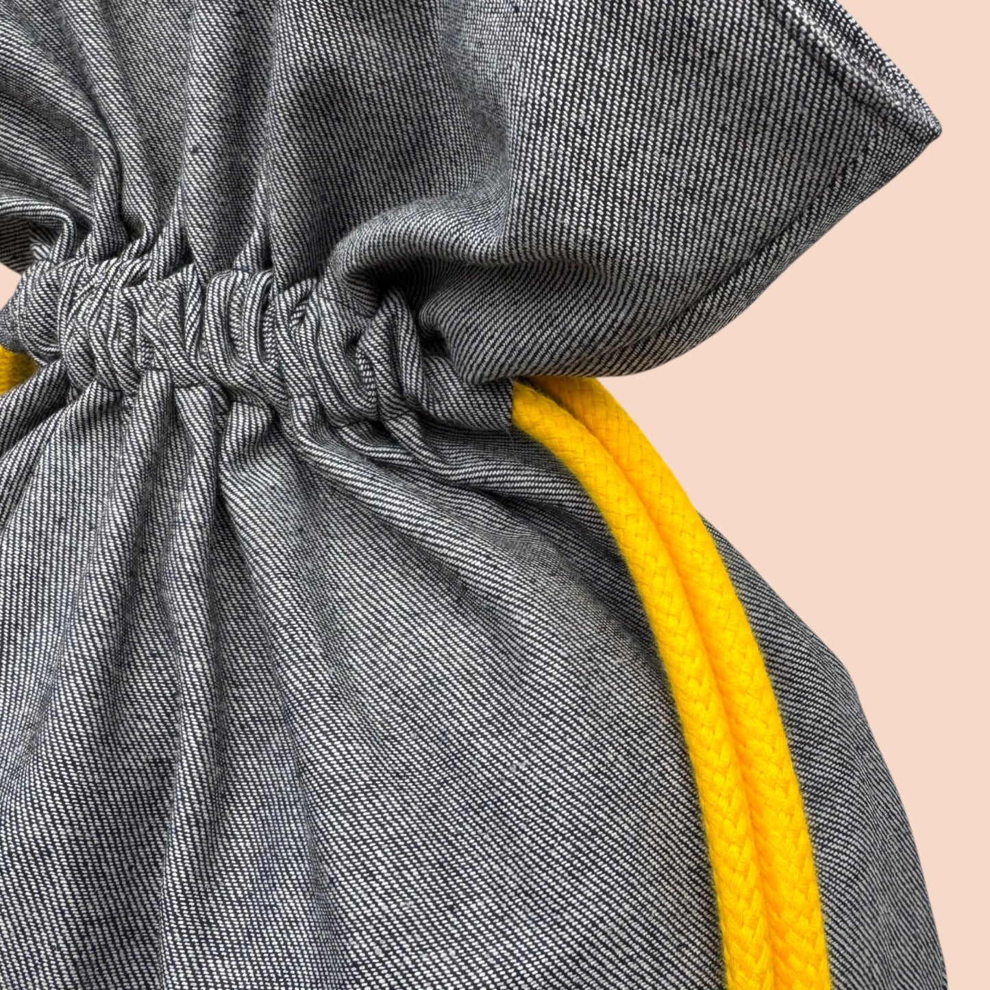 Sac Bourse Jean Gris – Le casual chic au quotidien