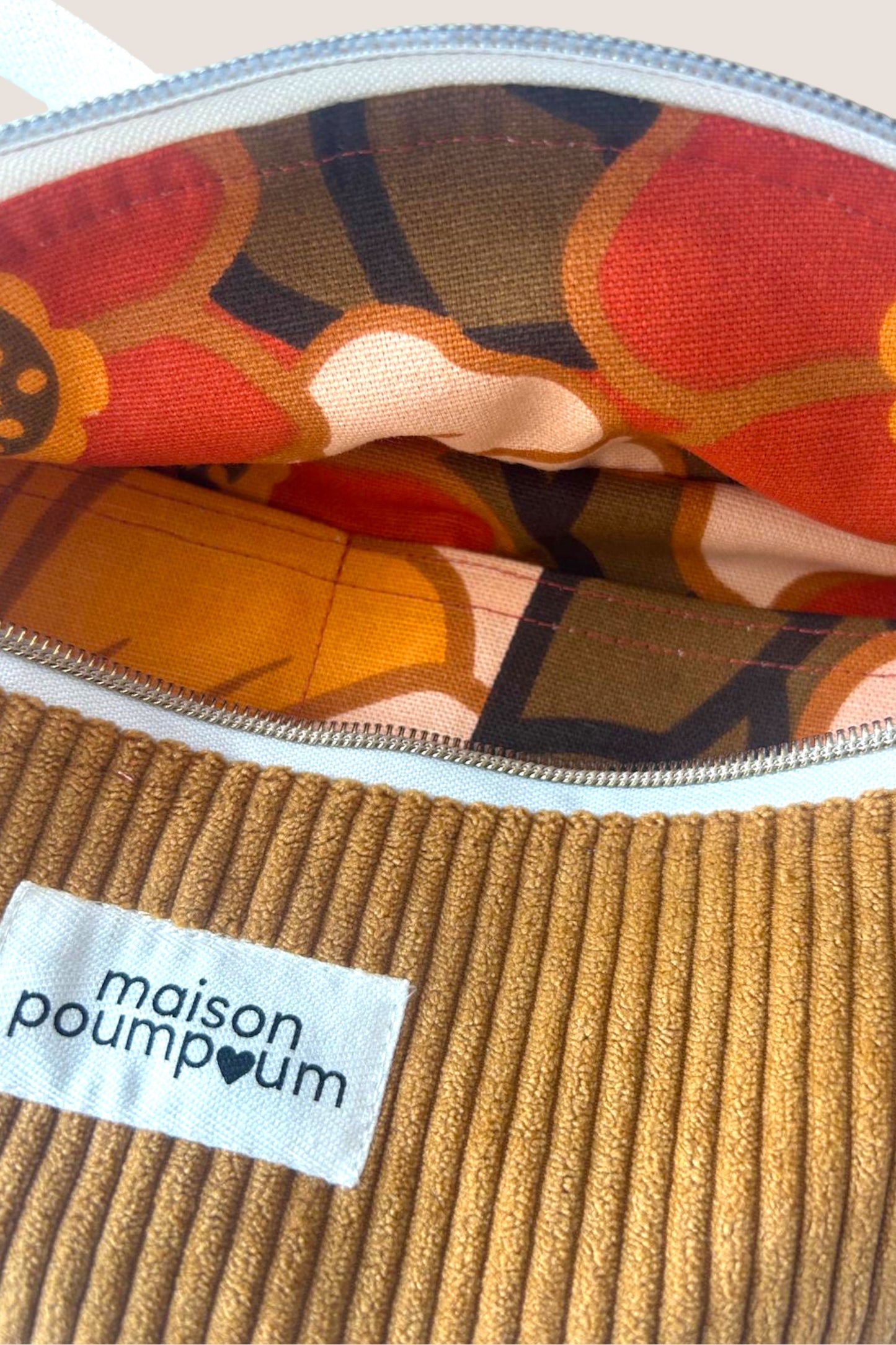 Sac banane - Velours côtelé moutarde