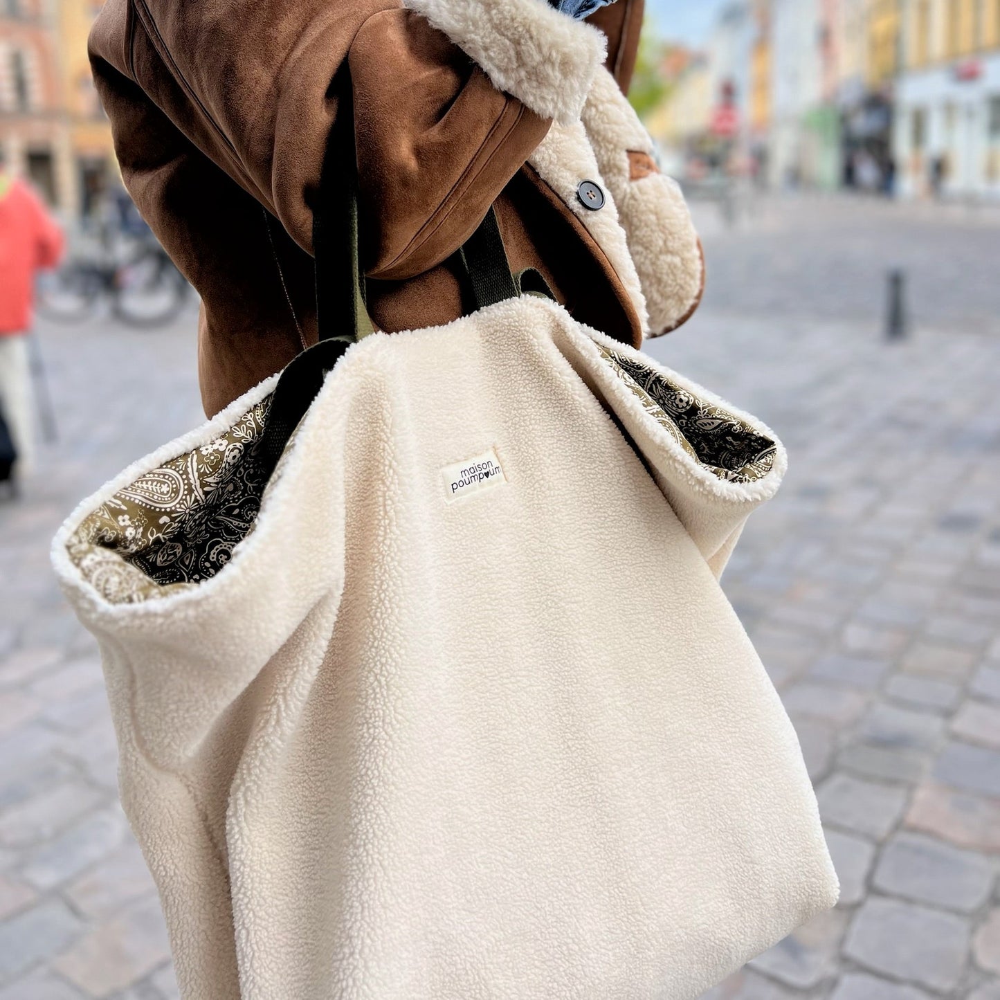 Maxi Totebag - Moumoute crème