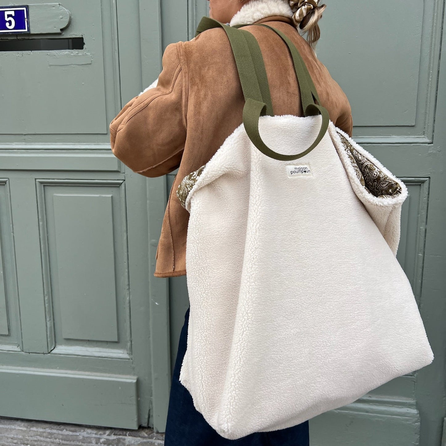 Maxi Totebag - Moumoute crème
