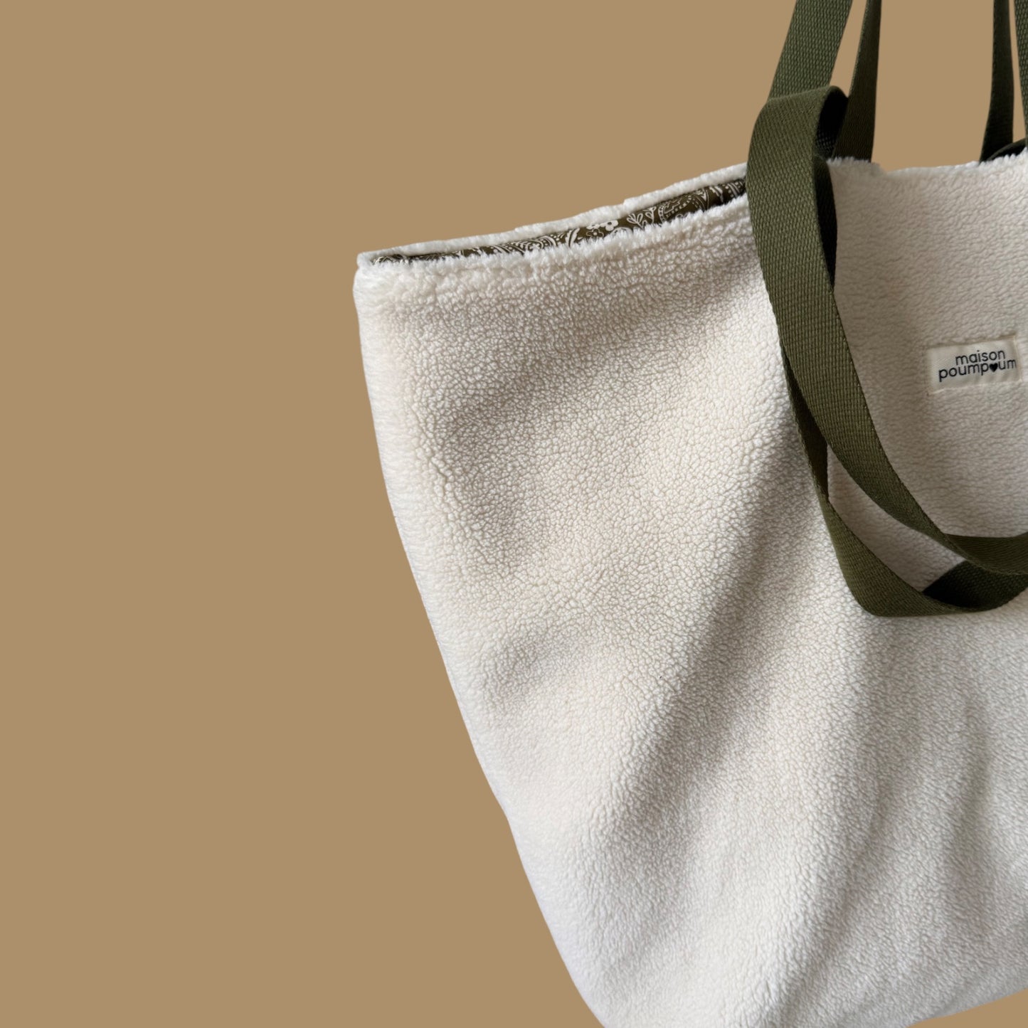 Maxi Totebag - Moumoute crème