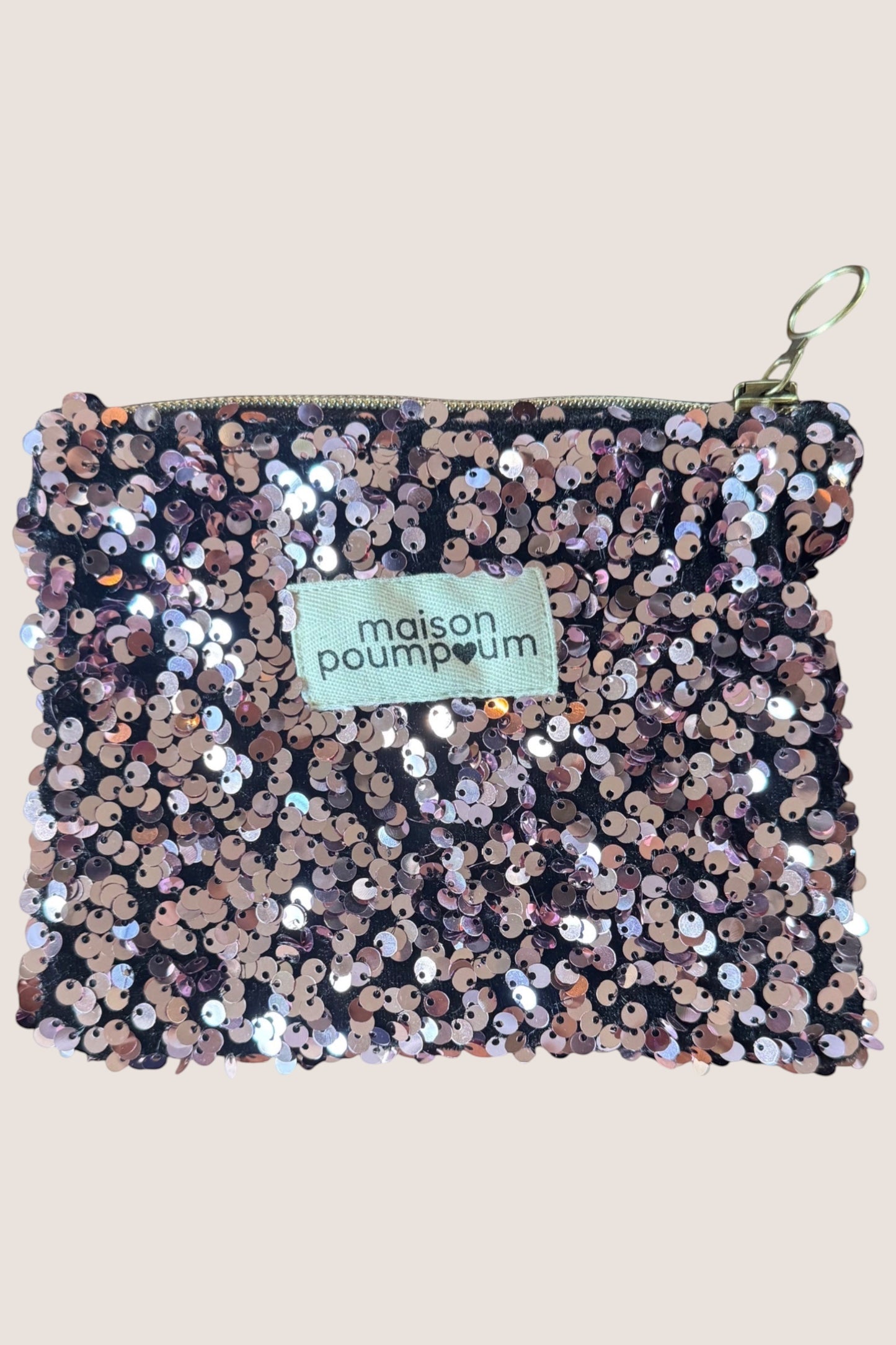Pochette S - Sequin rose
