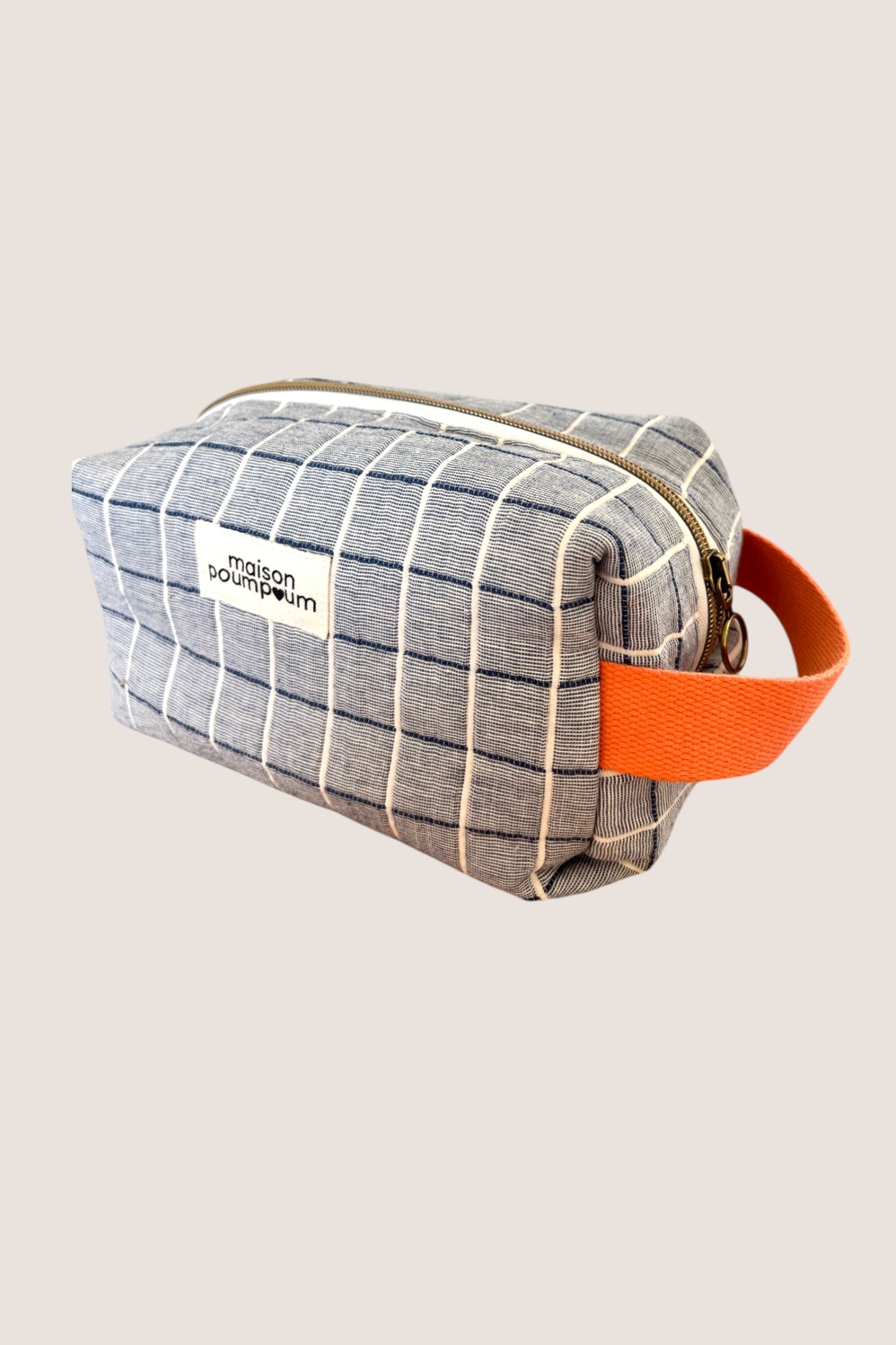 maison poumpoum Trousse de Toilette bleu ciel idée cadeau made in france