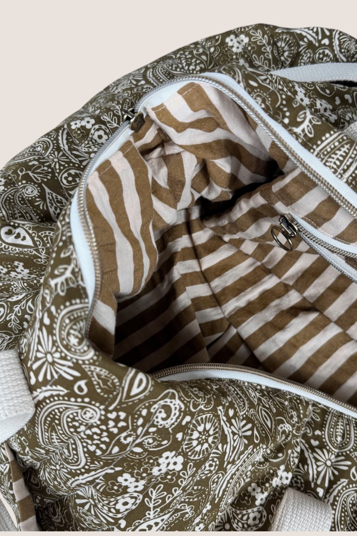 Sac week-end - Bandana Kaki