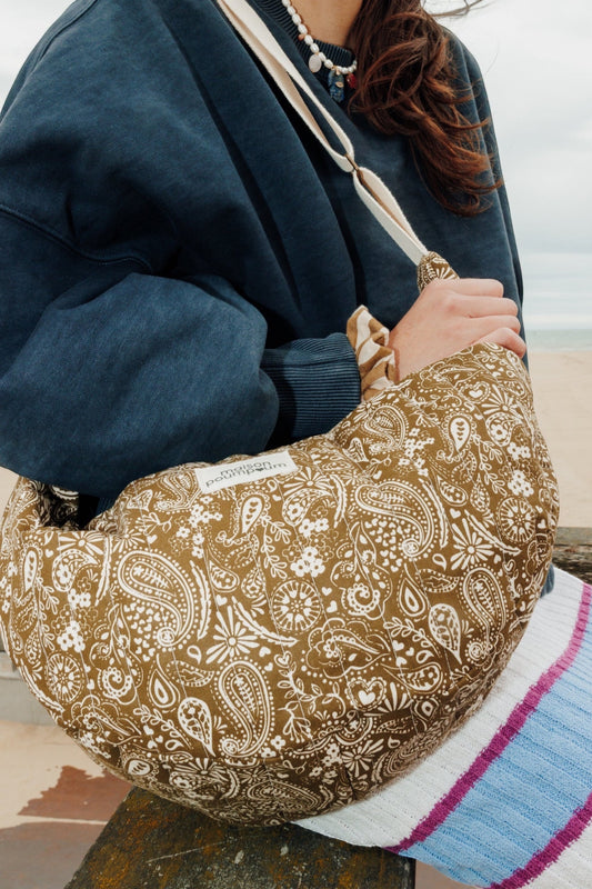 Sac Demi Lune - Bandana Kaki