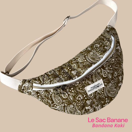 Sac Banane - Bandana Kaki