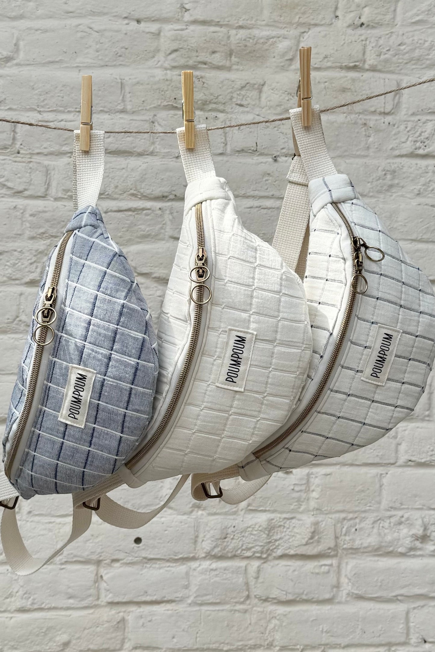 sac banane creme femme maison poumpoum collection
