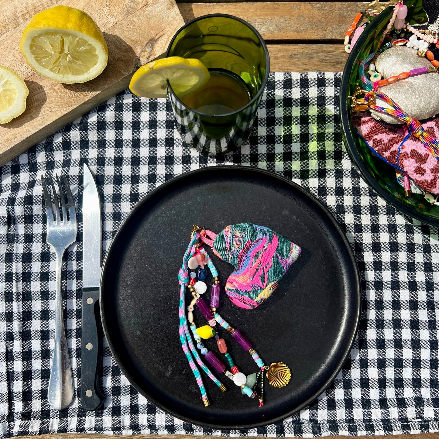 Grigri - Coeur Vintage Fluo