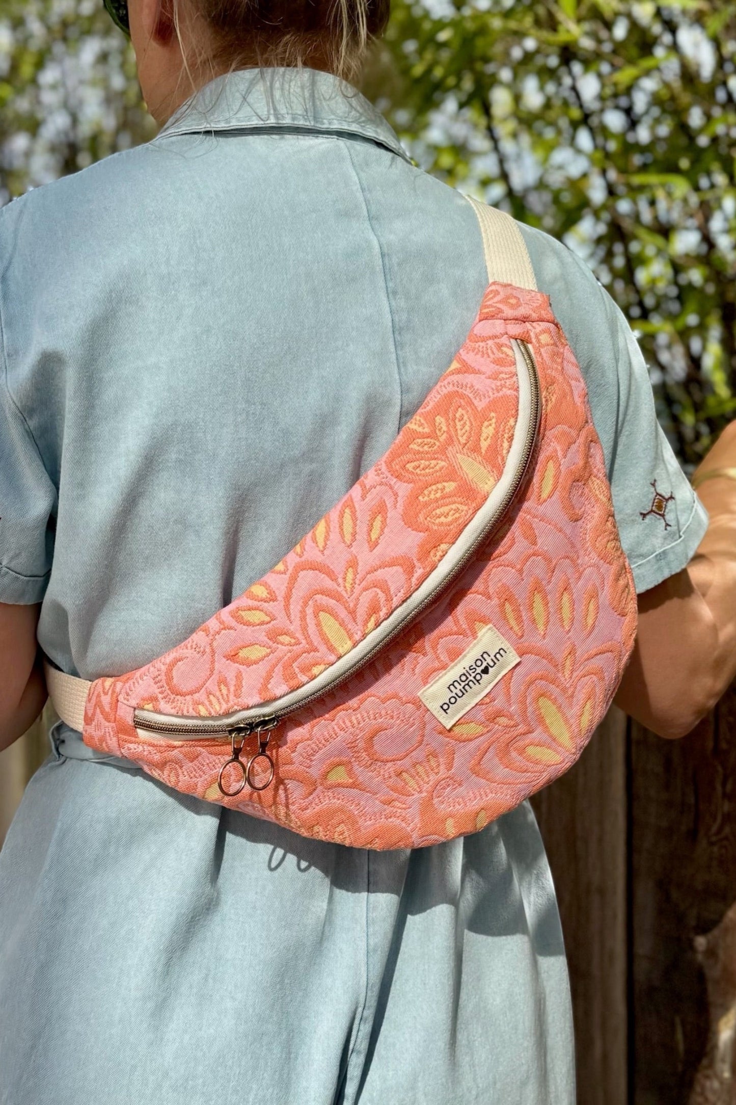 Sac banane - Jacquard Orange Vitaminé