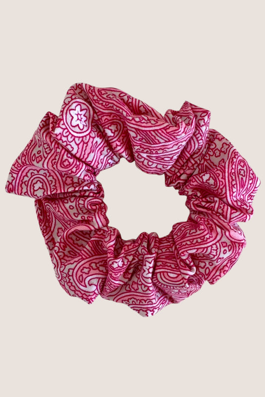 Chouchou bandana rose - Maison Poumpoum