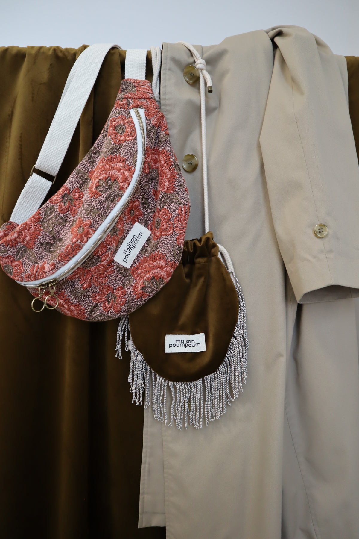 Sac banane - Fleuri