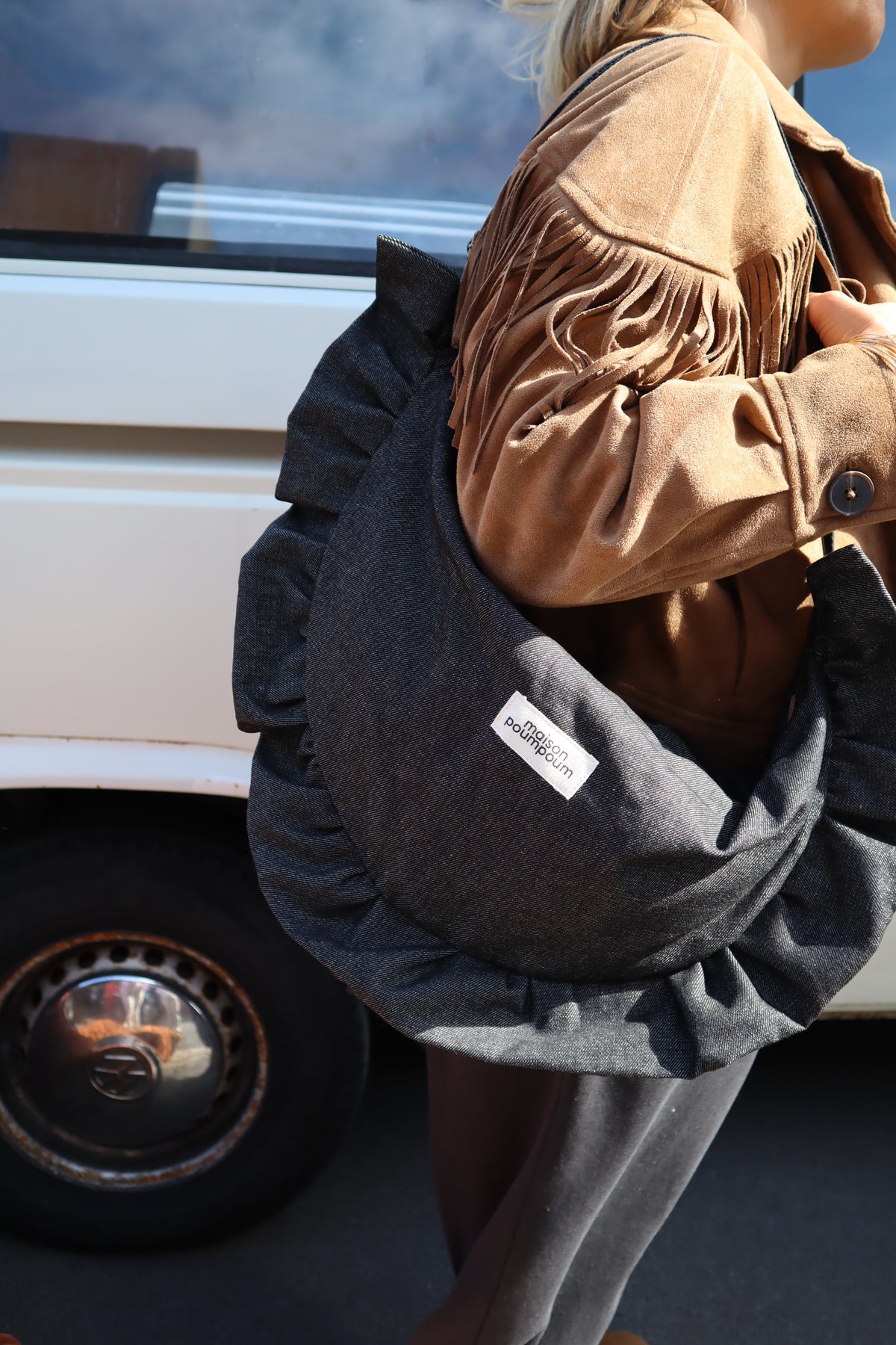 Sac Demi Lune - Jean noir