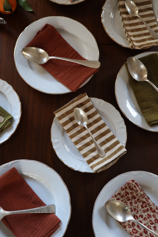 Les serviettes de table  - La Maison PoumPoum