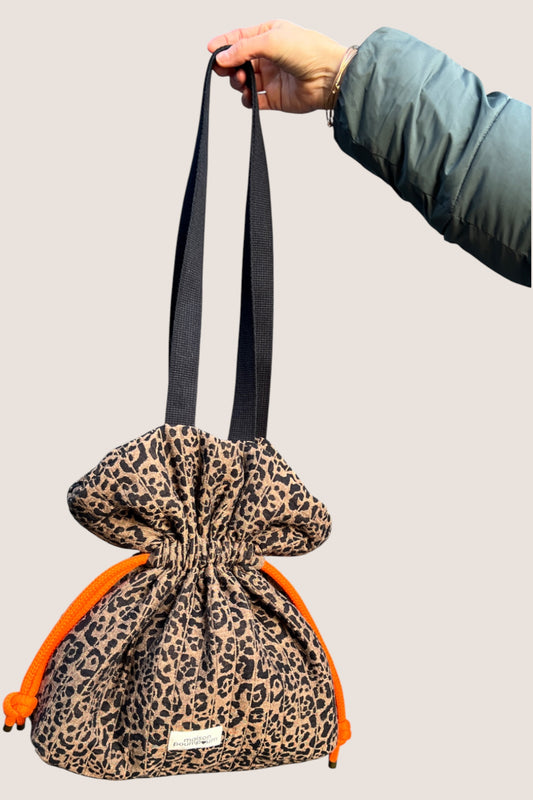 Prototype - Sac bourse léopard