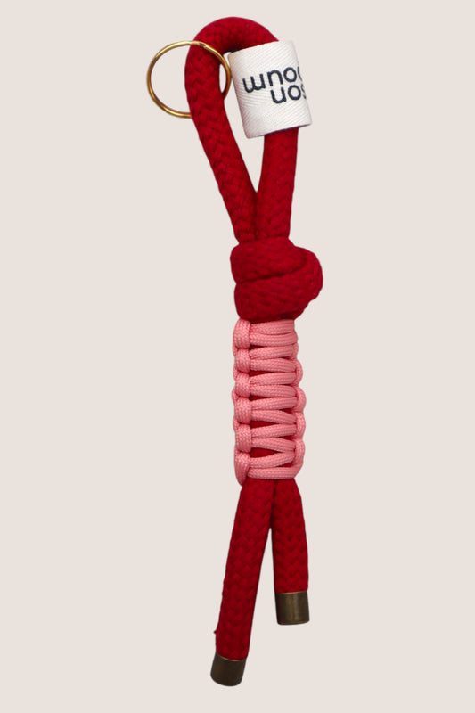 Porte clef cordon - bordeaux - Maison poumpoum