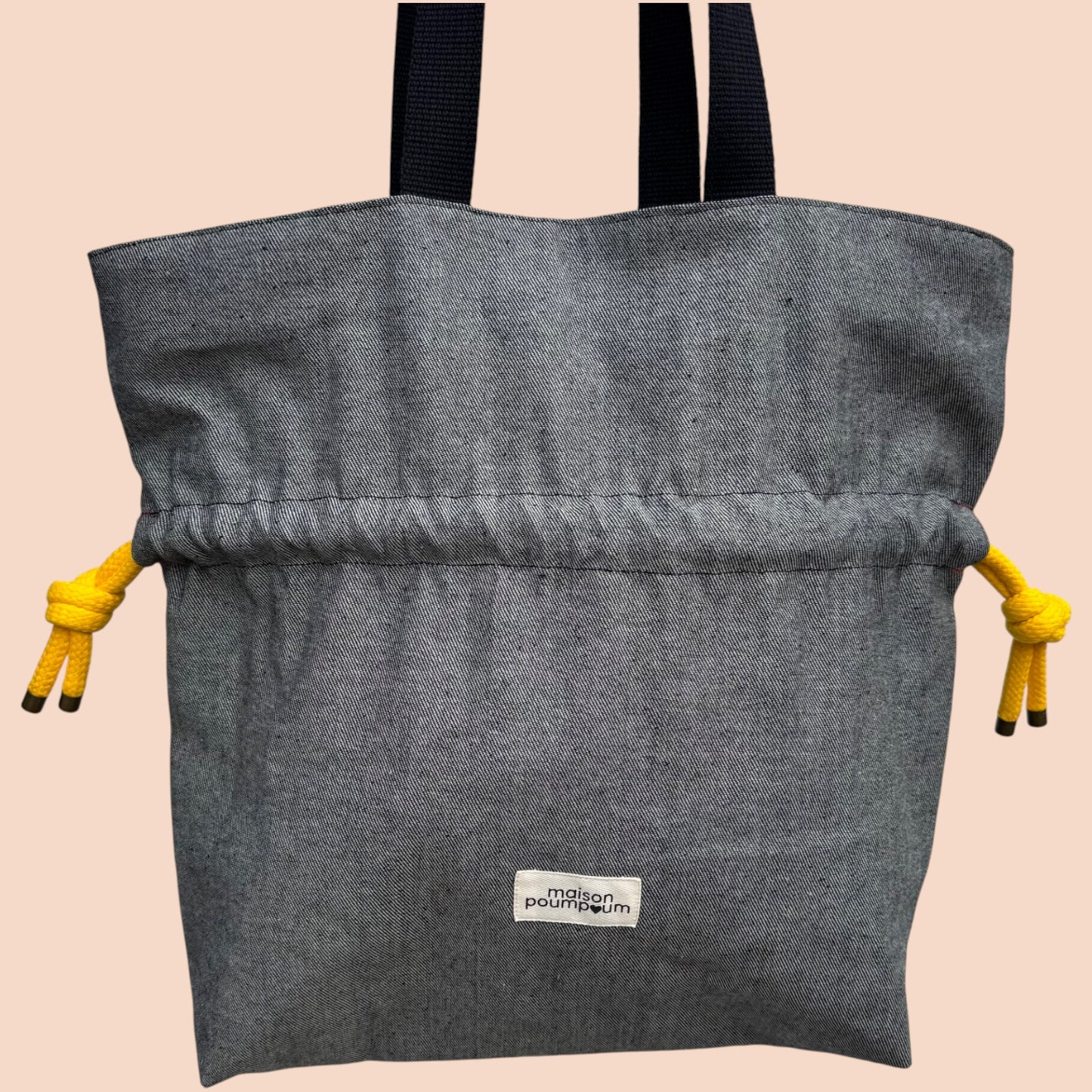 Sac Bourse Jean Gris – Le casual chic au quotidien