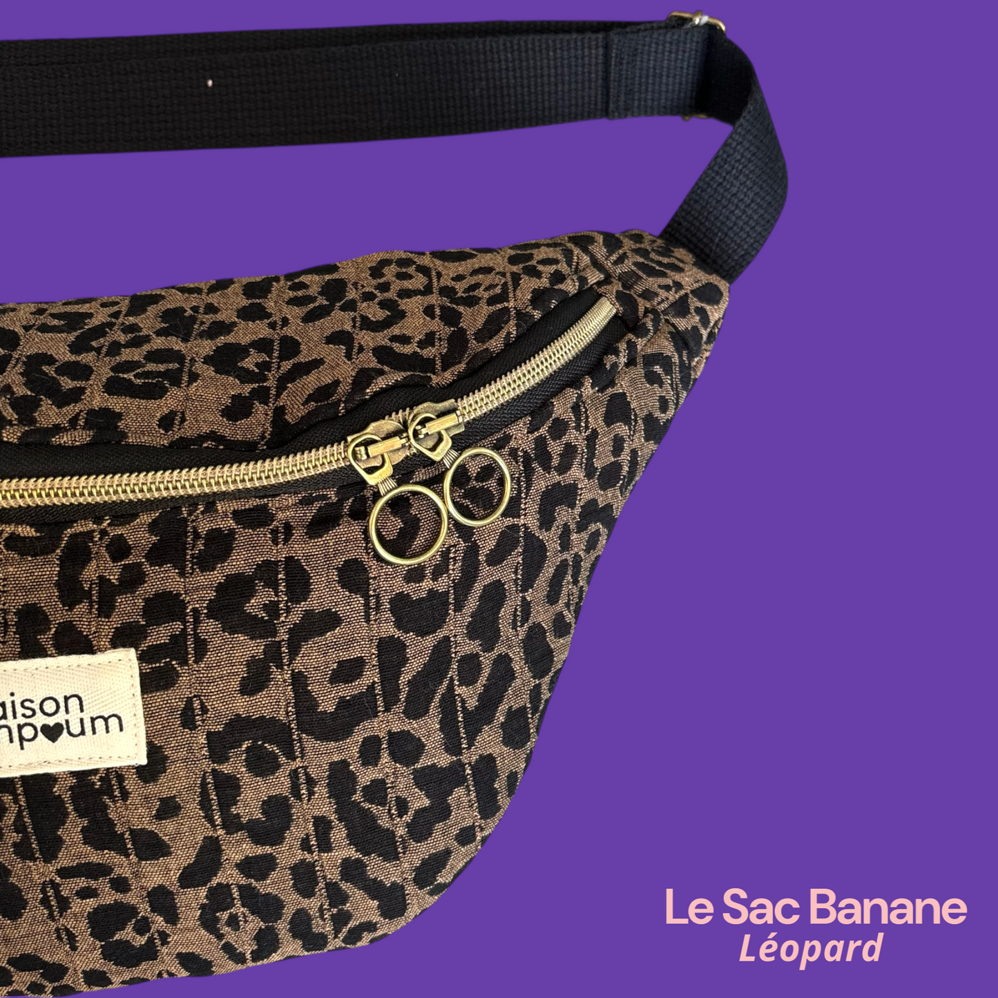 Sac Banane Leopard  zoom