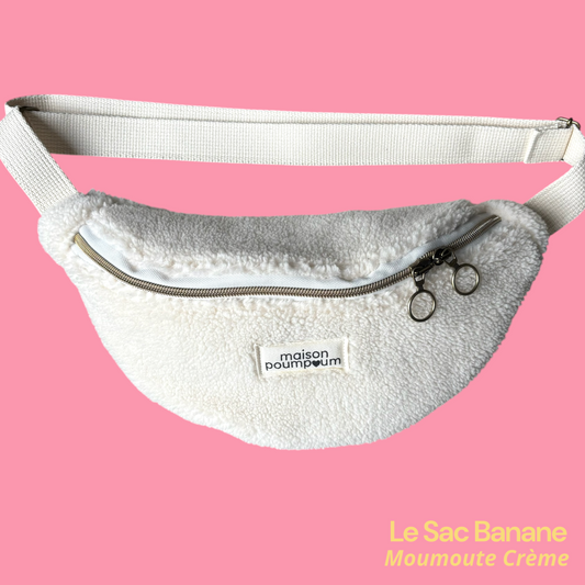 Sac Banane Moumoute Crème