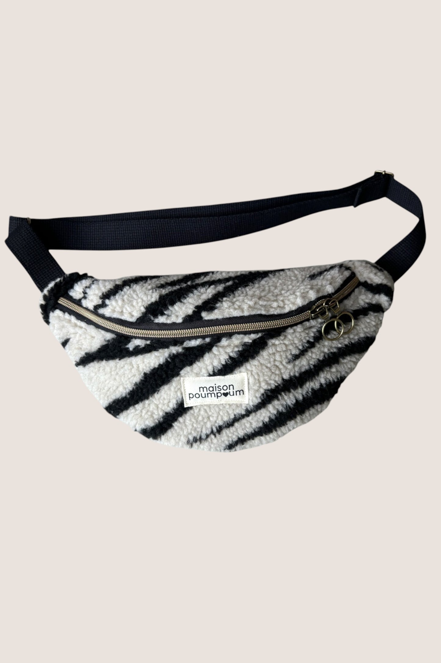 Sac Banane Moumoute Zèbre