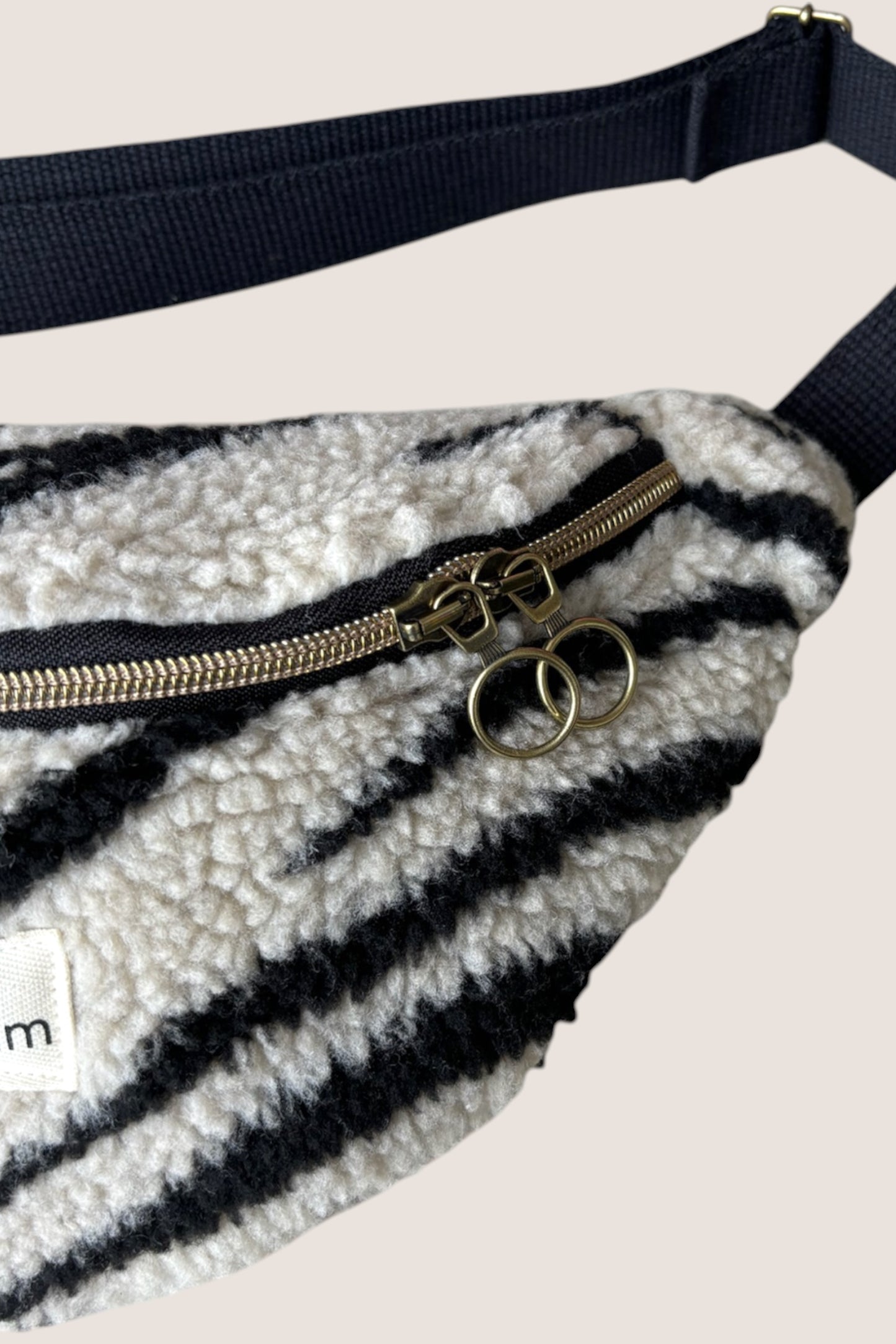 Sac Banane Moumoute Zèbre zoom