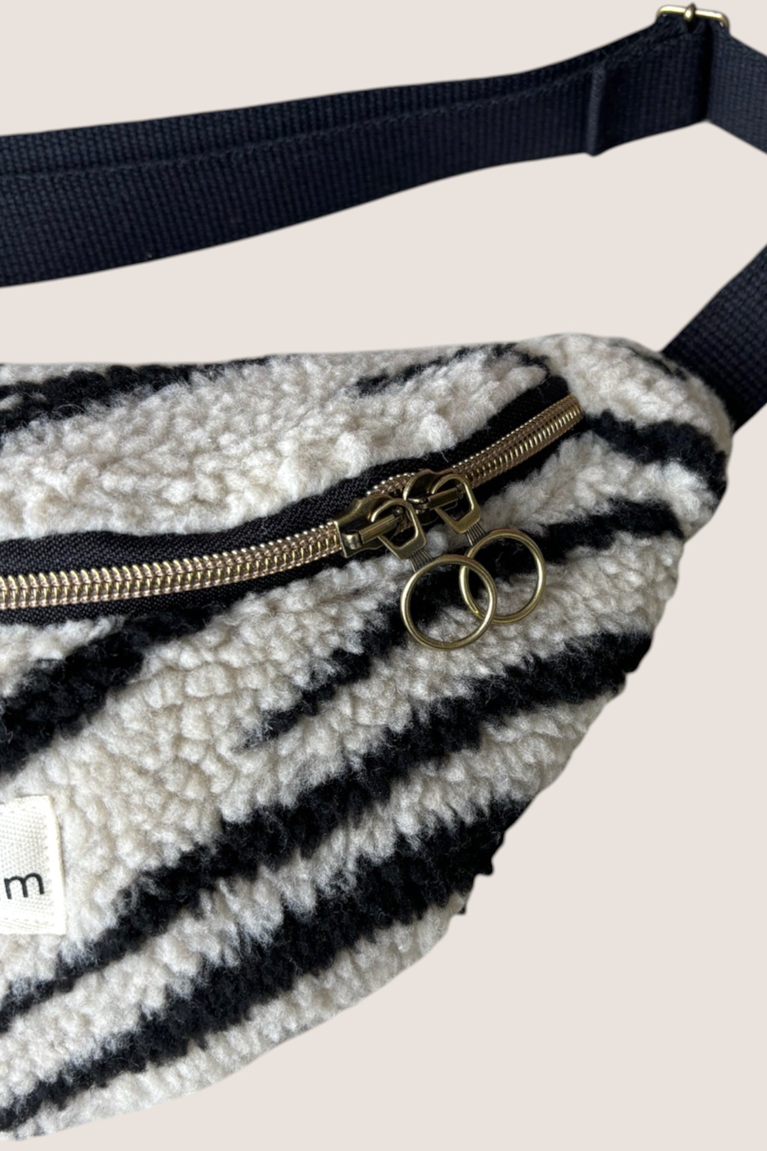 Sac Banane Moumoute Zèbre zoom
