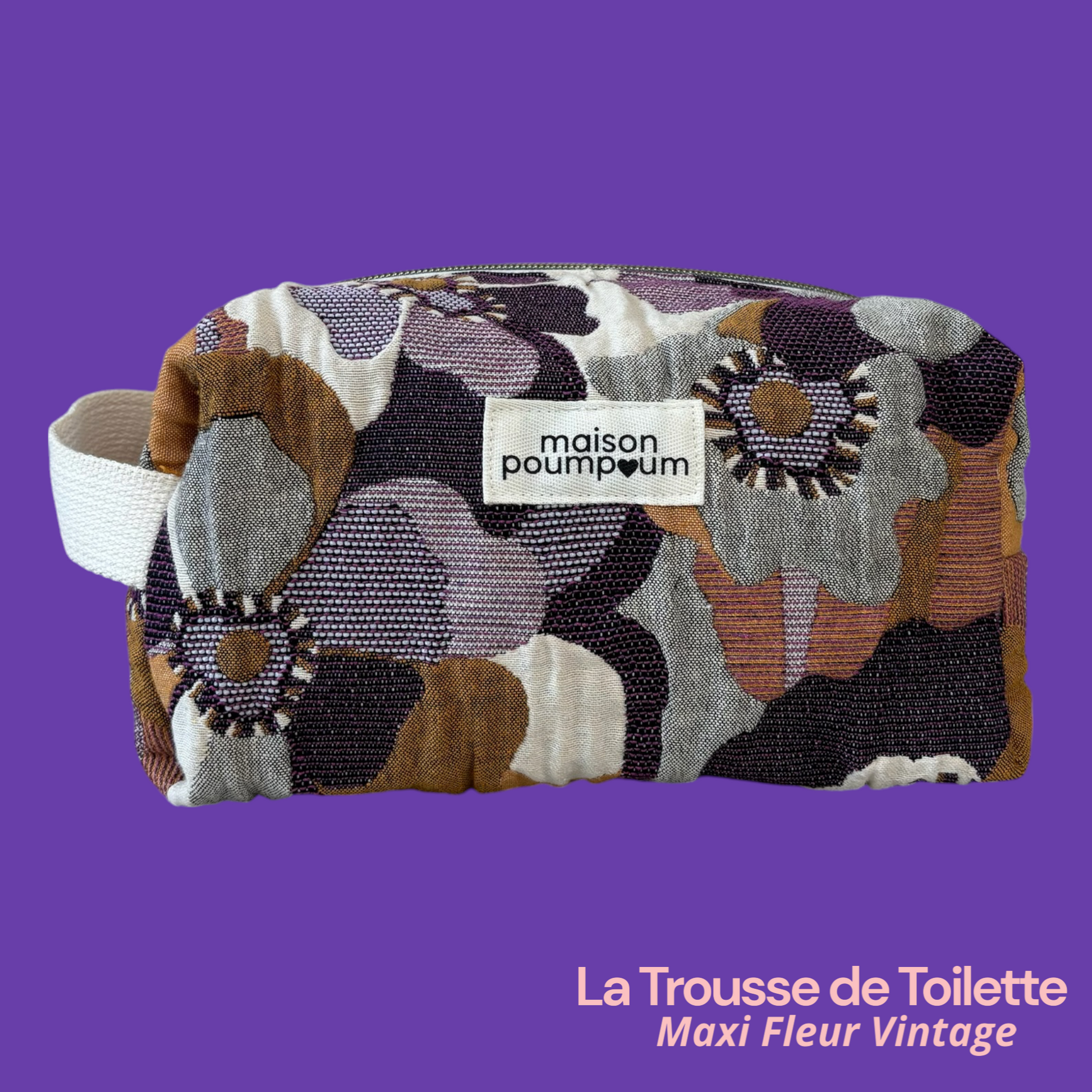 Trousse de Toilette Maxi Fleur Vintage