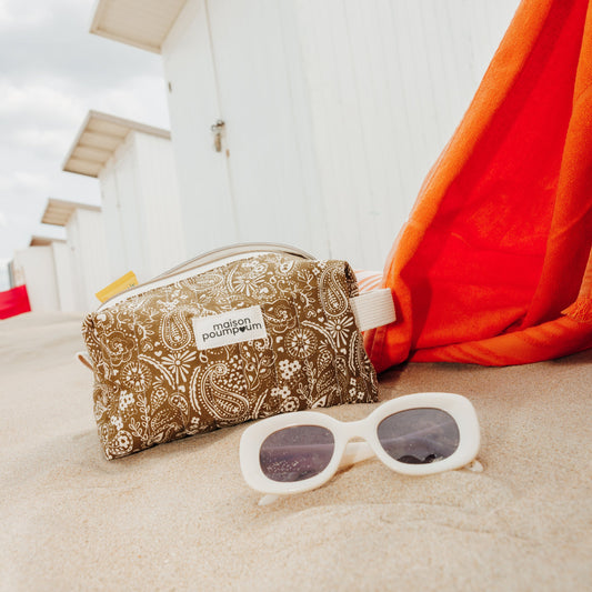 Trousse de toilette badana kaki shooting 