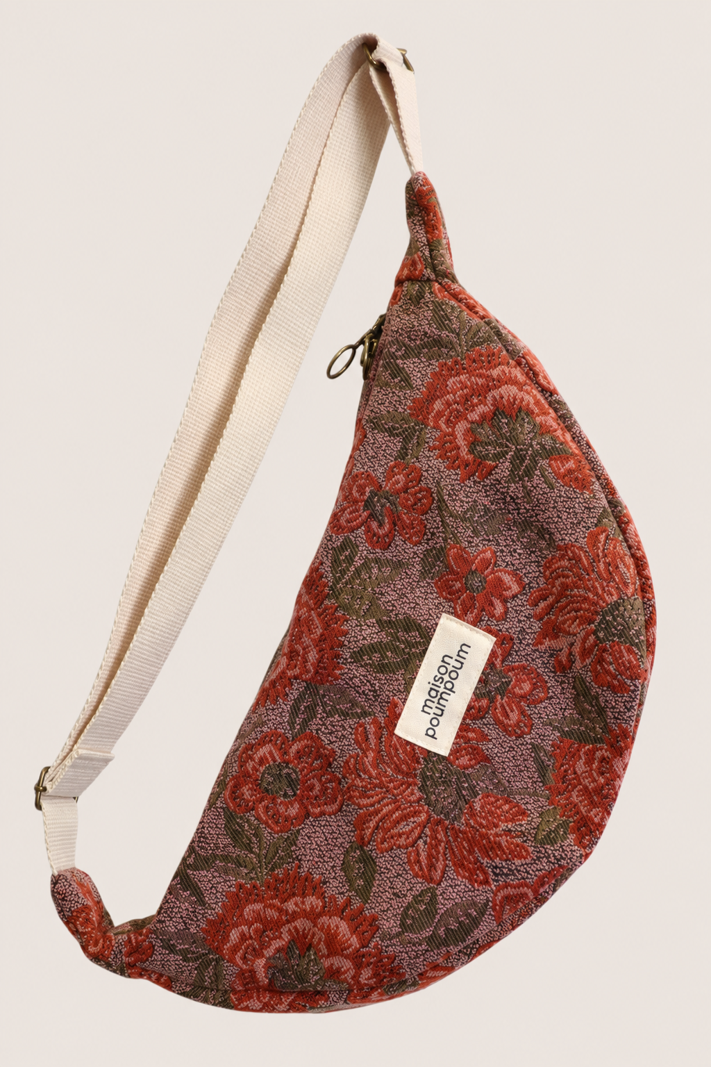 Sac Demi Lune - Fleuri