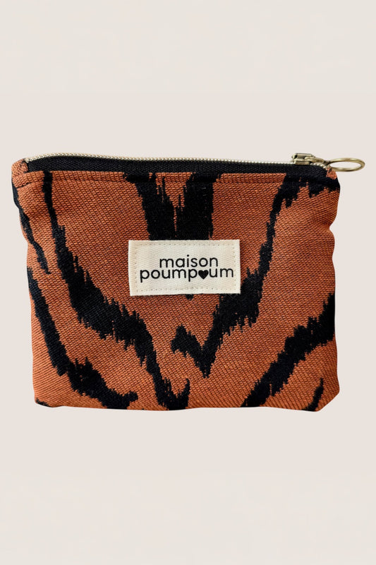 Pochette S - Zebre terracota
