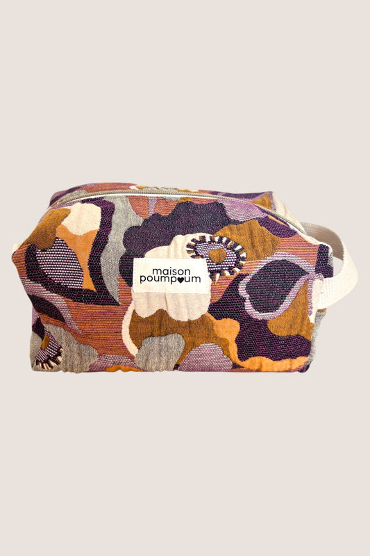 maison poumpoum Trousse de Toilette Maxi Fleur idée cadeau made in france
