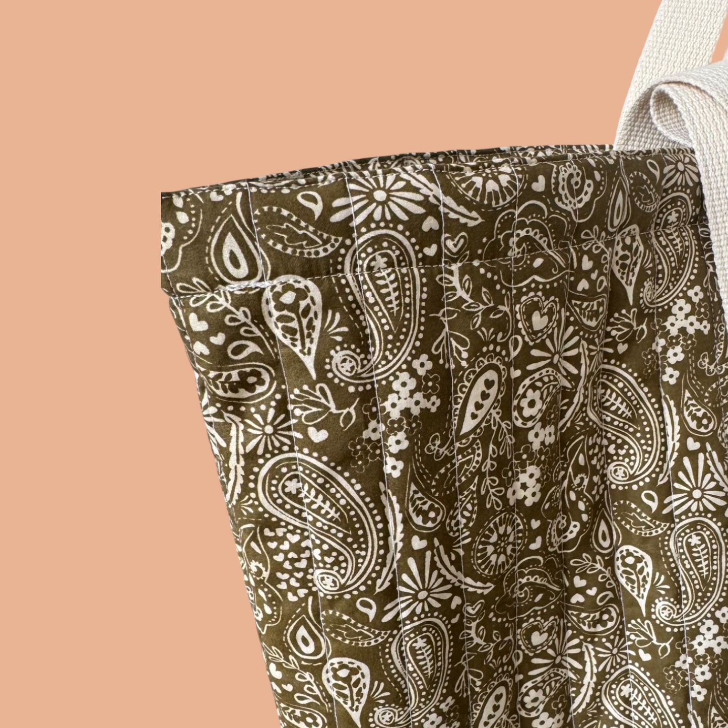 Maxi Totebag - Matelassé Réversible – Bandana et Léopard