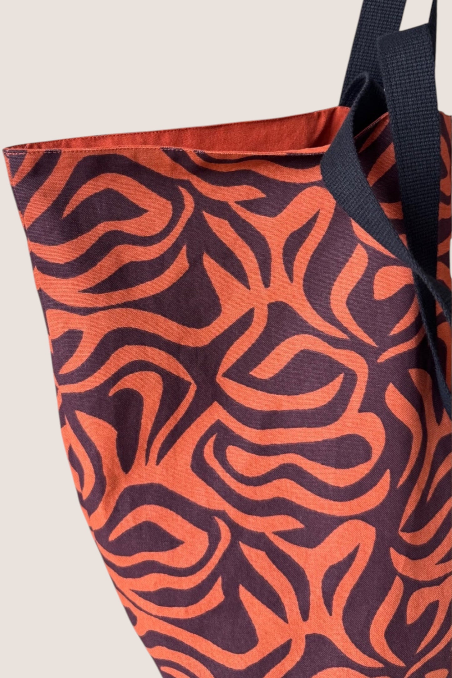 Maxi Totebag - Rétro psychédélique