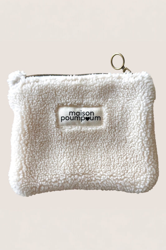 Pochette S - moumoute crème