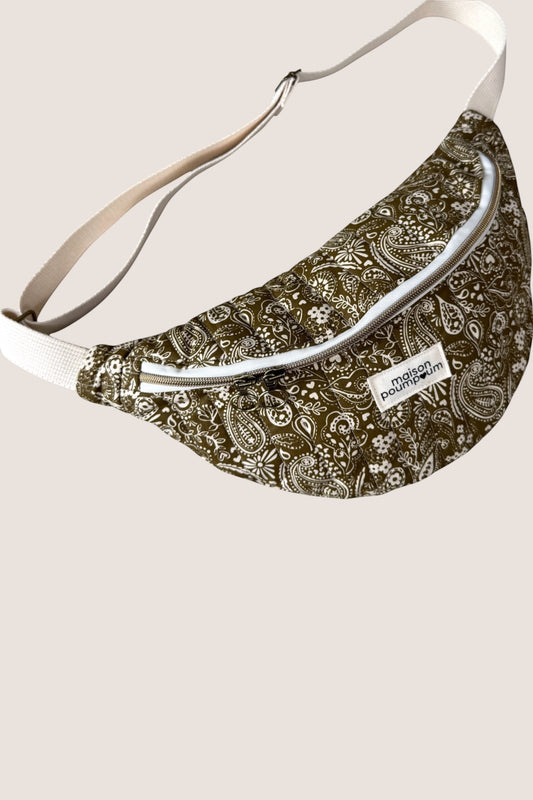 sac banane bandana kaki -maison poumpoum femme