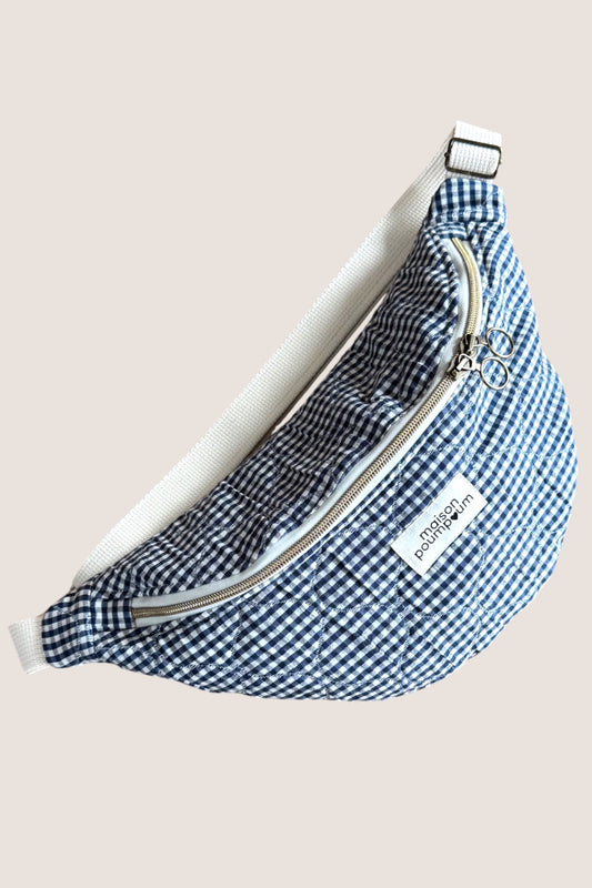 sac banane vichy marine