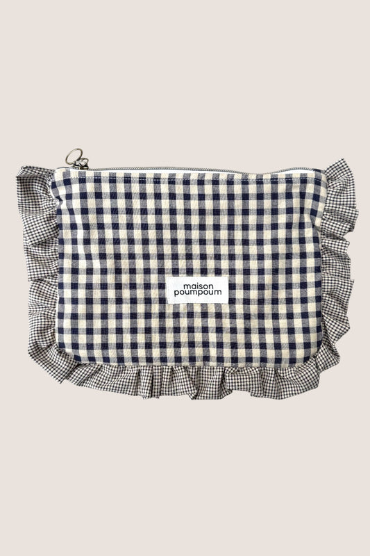 Pochette à froufrous  –  Vichy