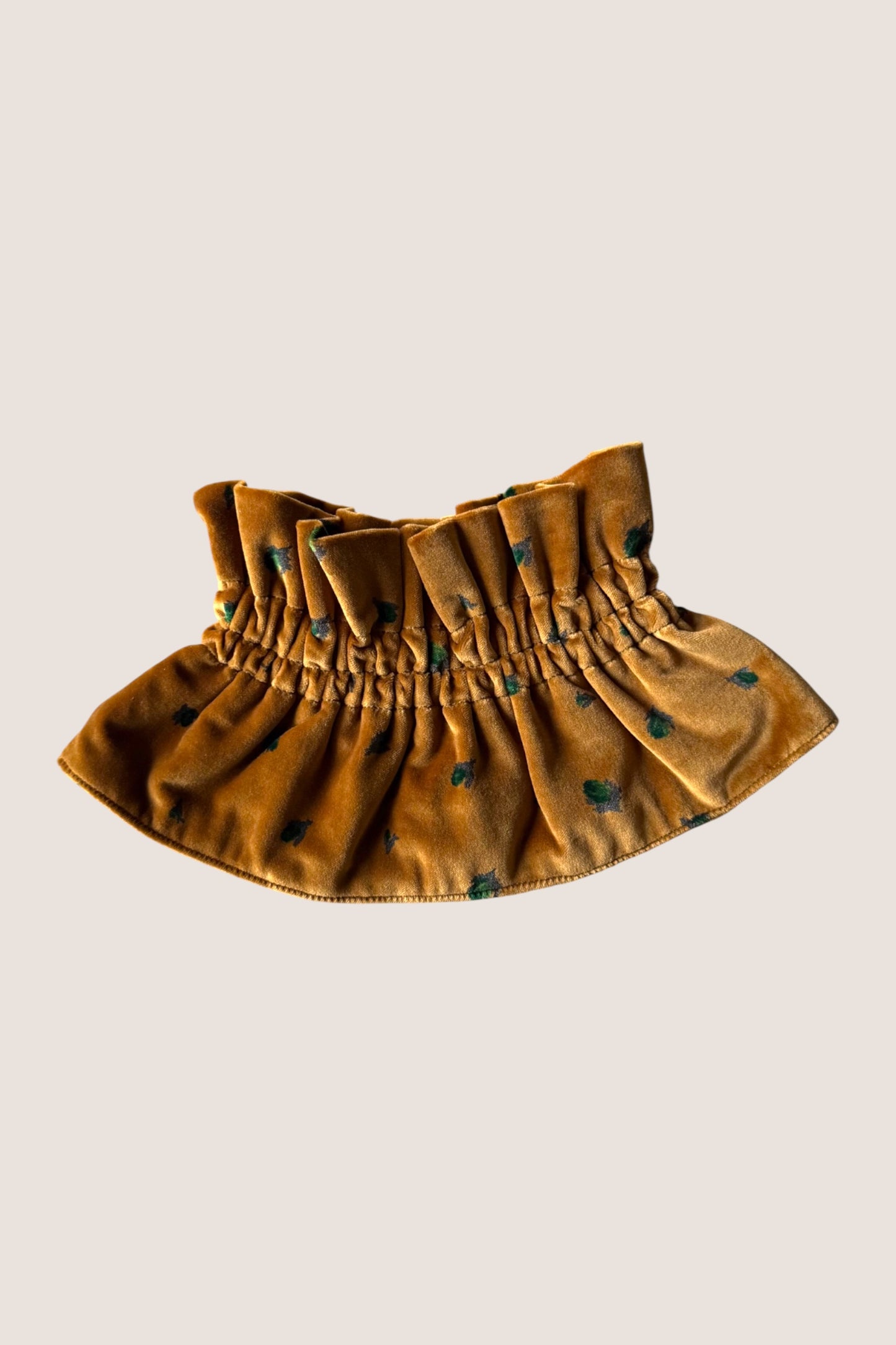 Le col amovible - Velours vintage - Pièce unique !