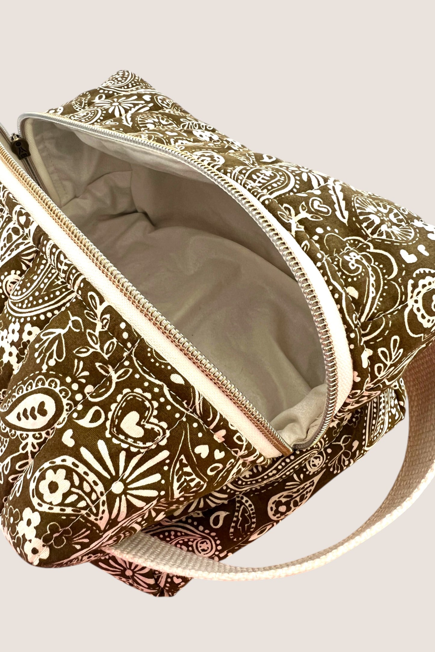 Trousse de toilette badana kaki maison poumpoum