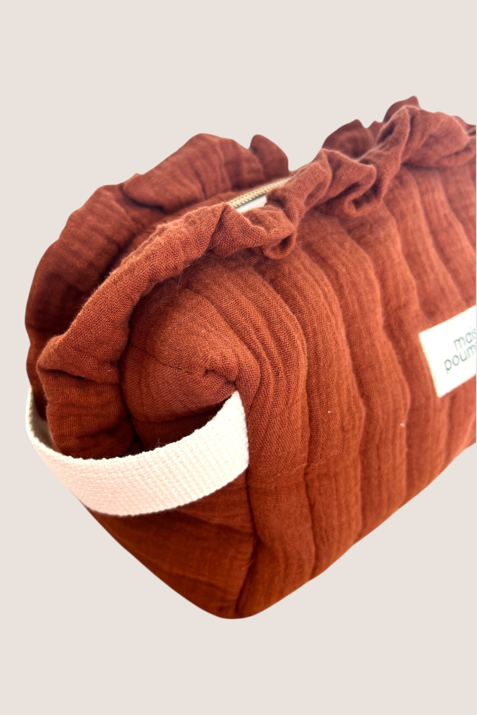 Trousse de toilette froufrou maison poumpoum made in france 