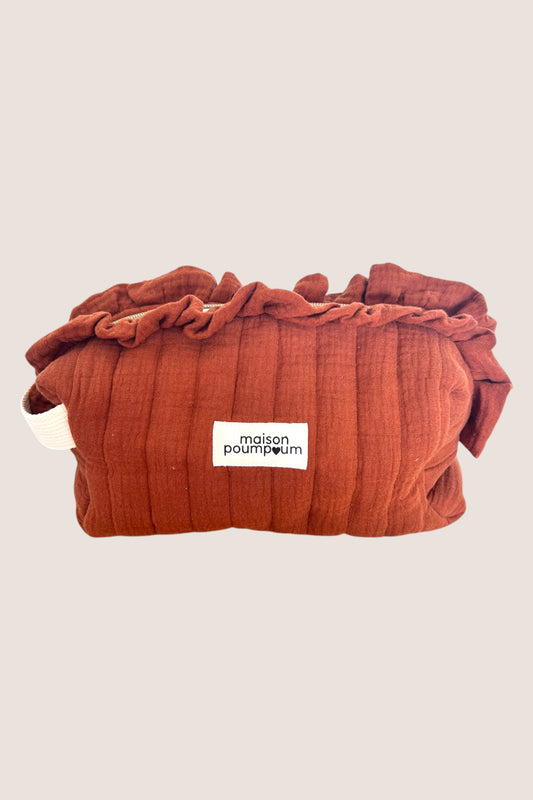 Trousse de toilette froufrou maison poumpoum